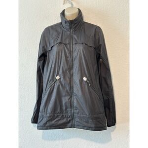 Lululemon Black Desert Snake Miss Misty Windbreaker Hood Jacket Womens 6